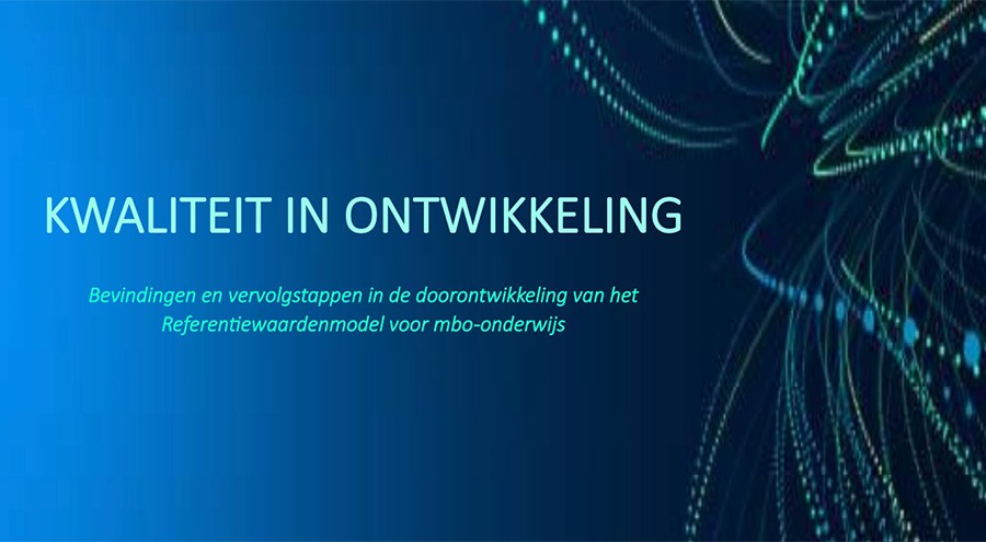 Onderzoeksverslag Kwaliteit in ontwikkeling